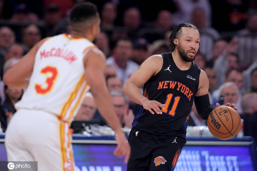 布伦森39分唐斯16+14 尼克斯大胜老鹰总分3-2